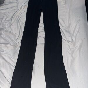 Black Flared Pants
